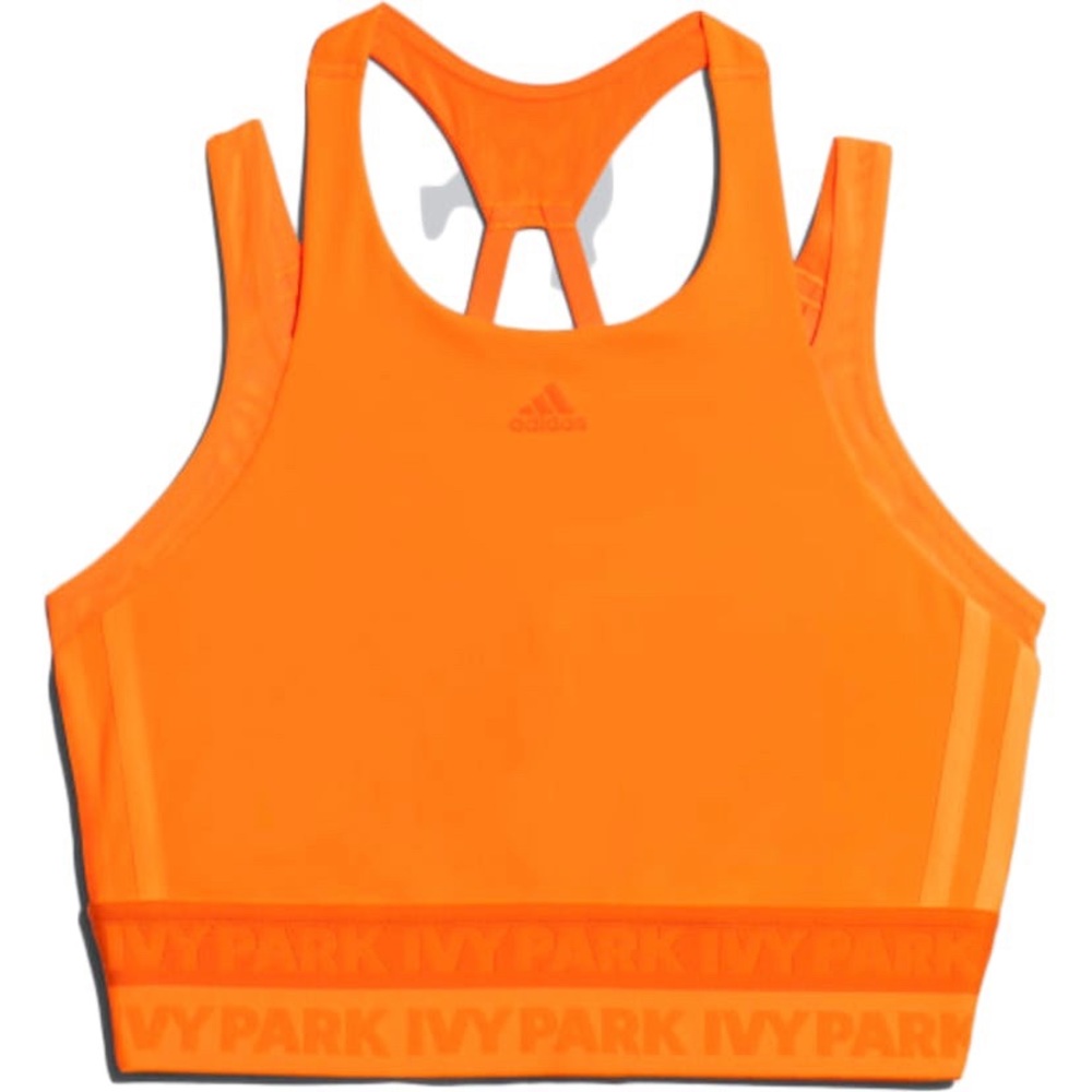 Adidas x Ivy Park Halter Crop/ Sports Bra - Orange